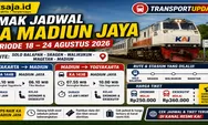 Simak Jadwal KA Madiun Jaya Periode 18 – 24 Agustus 2026 Rute Solo Balapan - Sragen - Walikukun - Magetan - Madiun