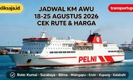 Jangan Lewatkan! KM Awu 18–25 Agustus Layani Kumai – Surabaya – Benoa – Bima – Waingapu – Ende – Kupang – Kalabahi, Cek Harga