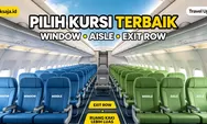 Begini Cara Memilih Kursi Pesawat Paling Nyaman untuk Penerbangan Jauh: Window, Aisle atau Kursi Tengah? Ini Tipsnya!