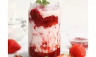 Resep mudah membuat minuman susu strawberry ala Korea segarnya melepas dahaga saat puasa