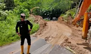 Curah Hujan Tinggi Sebabkan Longsor dan Terputus Jalan di Pakpak Bharat 