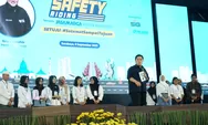 Gerakan Safety Riding di Surabaya, Erick Thohir Ingin BUMN Jaga Keselamatan Generasi Muda Jatim
