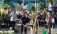 Upaya Tekan Polusi di Jakarta, Menteri BUMN Erick Thohir Gelar Aksi Tanam 100 Ribu Pohon