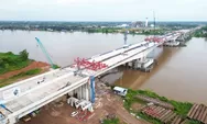 Suplai Beton Readymix WSBP untuk Jembatan Musi V Mencapai Hampir 94%