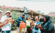 Siaga Hidrometeorologi, PTPN IV Regional III Salurkan Bantuan TJSL untuk Pemkab Kampar