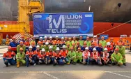 Pelindo Terminal Petikemas Melalui TPK Semarang Torehkan Sejarah Capai 1 Juta TEUs 