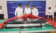 MIND ID, Melalui CATIB, Berkolaborasi dengan CATL Membangun Fasilitas Produksi Baterai di Karawang