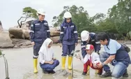 Edukasi Lingkungan Lewat Aksi Nyata, Pelajar Bangka Turut Tanam Mangrove Bersama PT TIMAH