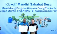 Mandiri Sahabat Desa, Program Bank Mandiri Cegah Stunting Lewat Intervensi Gizi dan Air Bersih