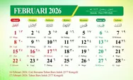 Lengkap! Ini Jadwal Libur Februari 2026, Long Weekend Imlek, dan Daftar Hari Penting
