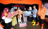 Bank Mandiri Salurkan Bantuan Kemanusiaan bagi Korban Longsor Bandung Barat
