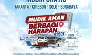 Program Mudik Gratis Agrinas Jaladri Telah Dibuka, Tersedia Rute Jakarta–Cirebon–Solo–Surabaya