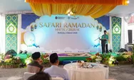 Safari Ramadan PT TIMAH di Belinyu, Tebar Bantuan untuk Anak Yatim dan Pengurus Masjid