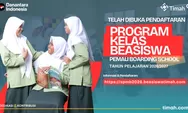 Kesempatan Emas untuk Pelajar Berprestasi, Beasiswa PT TIMAH di SMAN 1 Pemali Dibuka hingga April 2026