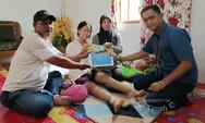 Bantuan PT TIMAH Ringankan Biaya Pengobatan Anak, Nurhasanah Tak Kuasa Menahan Haru