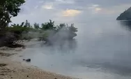 Unik Banget! Di Pantai Tawa Halmahera Kamu Bisa “Sauna” Sambil Menatap Laut