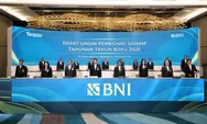 BNI Bagikan Dividen Rp13,03 Triliun, RUPST 2025 Juga Setujui Buyback Saham hingga Rp905 Miliar