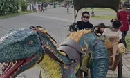 Dino Dokar Mandalika, Cara Baru Keliling Pantai Kuta yang Bikin Anak-Anak Auto Happy
