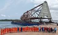 Proyek Manpatu PHM Masuki Tahap Strategis, Load Out Jacket Sukses Dilaksanakan