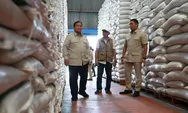 Presiden Sidak Gudang BULOG di Magelang, Pastikan Stok Beras Nasional