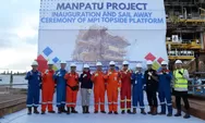 Pertamina Hulu Mahakam Capai Tahap Sail Away Topside Proyek Mantapu, Siap Dukung Produksi Migas Nasional