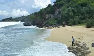 Pantai Porok di Gunungkidul, Hidden Gem Sepi dengan Pemandangan Laut yang Menenangkan