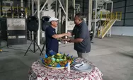 PT Sang Hyang Seri Resmikan Pabrik Pecah Kulit Padi di Sukamandi