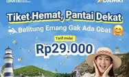Saat Pikiran Butuh Istirahat, DAMRI Siapkan Rute Menuju Destinasi Healing di Bangka Belitung