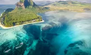 Keajaiban Tersembunyi Air Terjun Bawah Laut di Kedalaman 4.000 Meter di Pulau Mauritius