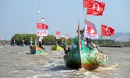 Nelayan Pati Doakan Ganjar dalam Ritual Larung Sukerto