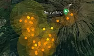 31 Titik Api Terdeteksi di Gunung Sumbing