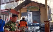 Gudang Bekas Tembakau di Sorogedug Madurejo Sleman Terbakar