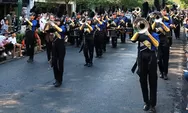 Marching Band Citra Derap Bahana Juara Street Parade Piala Raja HB X