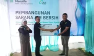 Manulife Aset Manajemen Indonesia Bangun Sarana Air Bersih