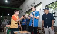 Tinjau Roti Khas Magetan,  Ibas Ajak Pilih Pemimpin Amanah