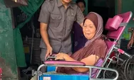 Banudoyo Serahkan Alat Kursi Roda