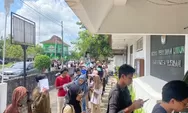   Hari Terakhir Pengurusan DPTb di KPU Sleman Membludak, Mayoritas Mahasiswa