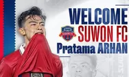 Profil Suwon FC, Klub Baru Pratama Arhan di Liga 1 Korea Selatan