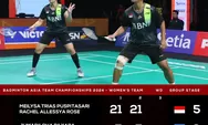  Awal yang Baik Bagi Tim Putri Indonesia di BATC 2024