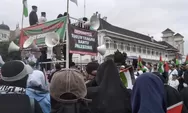 Ratusan Orang Ikuti Aksi Solidaritas Palestina, Bawa Pesan Gencatan Senjata saat Ramadan