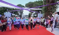 Ratusan Perempuan Hebat Ikut 'Mbok Mlayu', Berlari dan Jalan Sehat di Hari Kartini