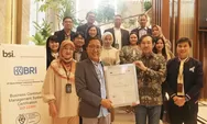 Jaga Keandalan Transaksi Nasabah, BRI Raih ISO 2230:2019 - BCMS