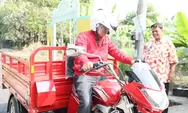 Bantu Atasi Sampah, Ketua Dewan Sleman Bagikan 20 Motor Roda 3