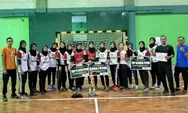 Kejurprov Jateng 2024, Tim Bola Tangan Putri Purworejo Raih Juara 
