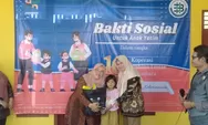 HUT BLN, Gelar Baksos Santuni Anak Yatim Serta Donor Darah