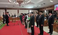 Walikota Dua Periode Ikut Dilantik, Anggota DPRD Salatiga 2024-2029 Didominasi Wajah Baru