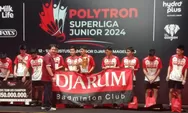  PB Djarum Borong Gelar di Polytron Superliga Junior 