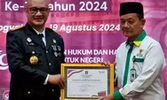 Baznas Gunungkidul Terima Penghargaan Kemenkumham