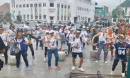 Meriahkan Reuni, Alumni Smada 84 Surabaya Ajak Warga Flashmob dan Gowes Bareng di Nol Kilometer Jogja