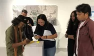 Pameran ExploreARTion Dipenuhi Pengunjung Muda